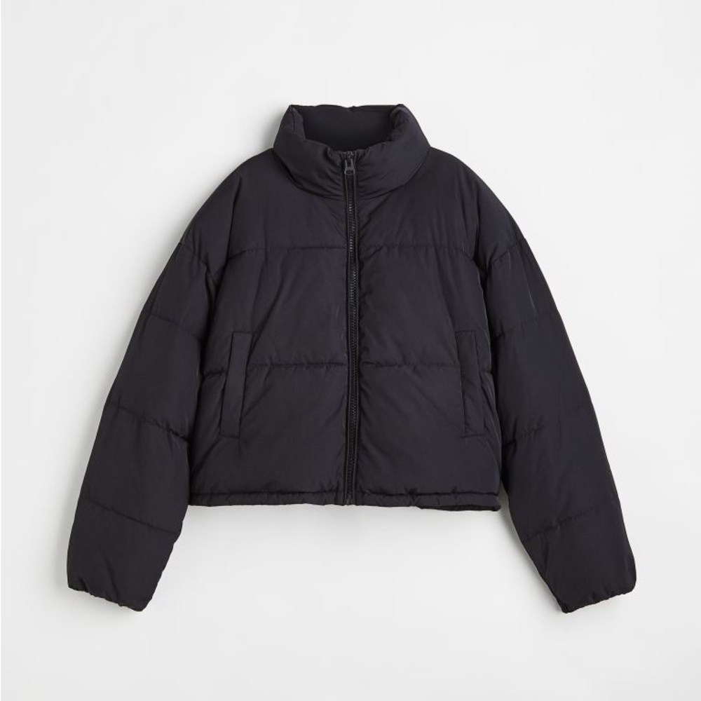 H&M black puffer jacket